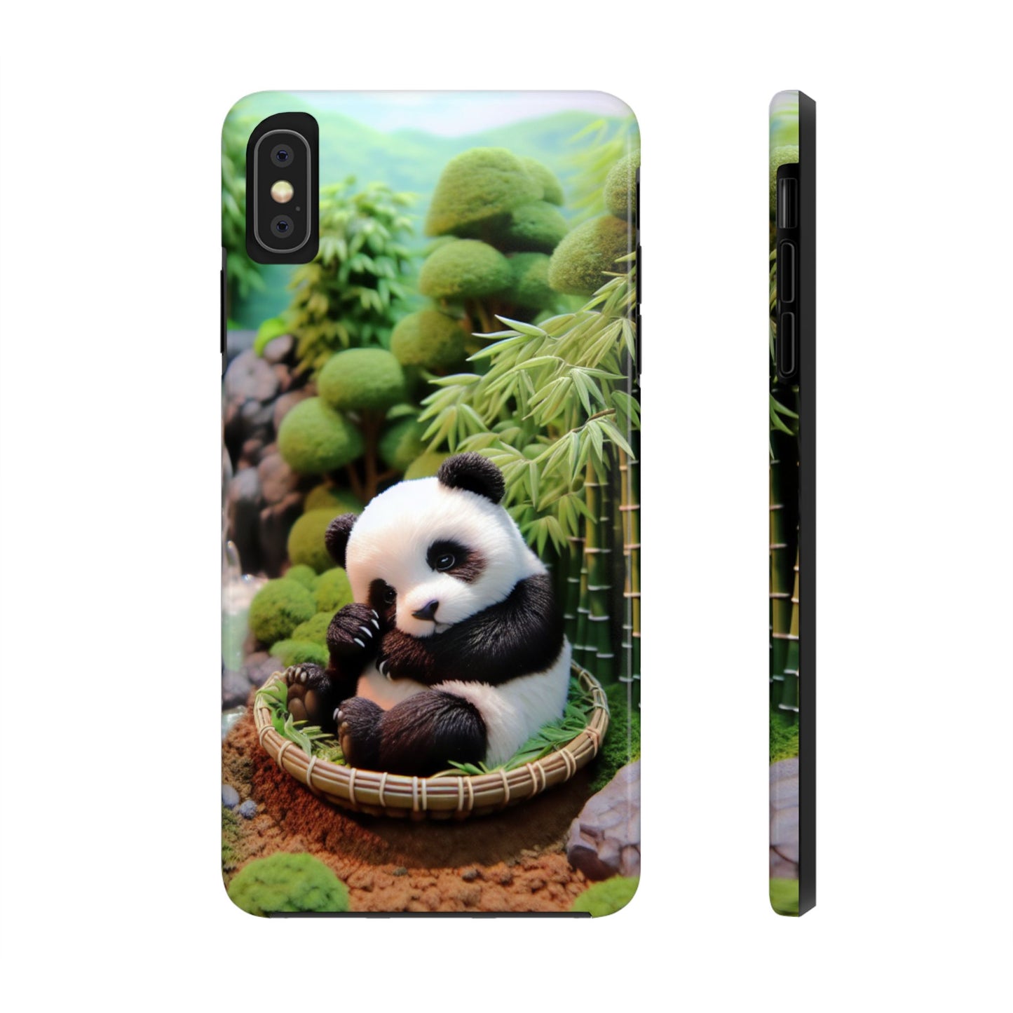 Cute Panda Ultra-Tough Phone Case