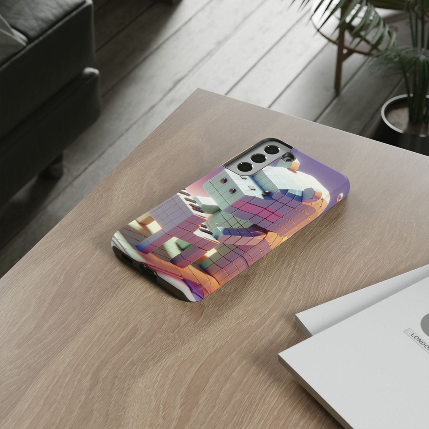 Cube Piano Piggy Ultra-Tough Phone Case