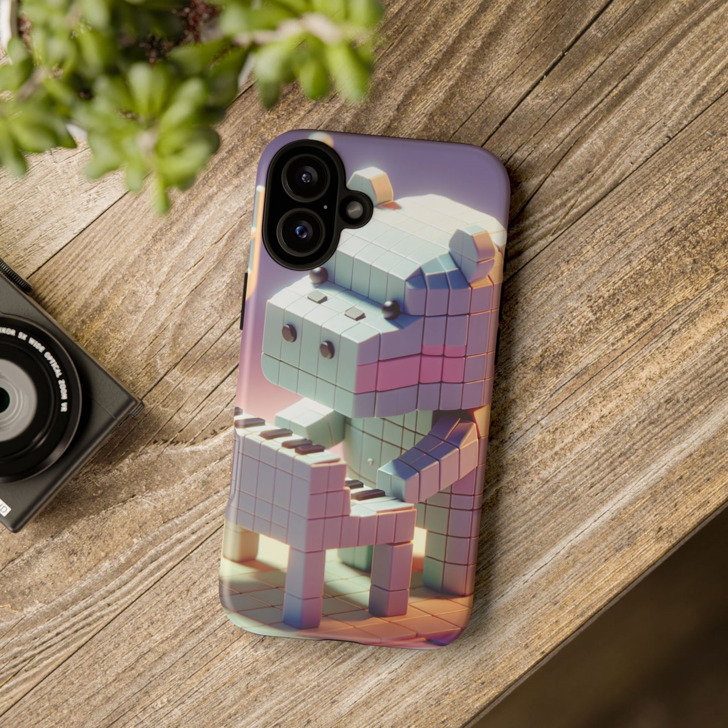 Cube Piano Piggy Ultra-Tough Phone Case