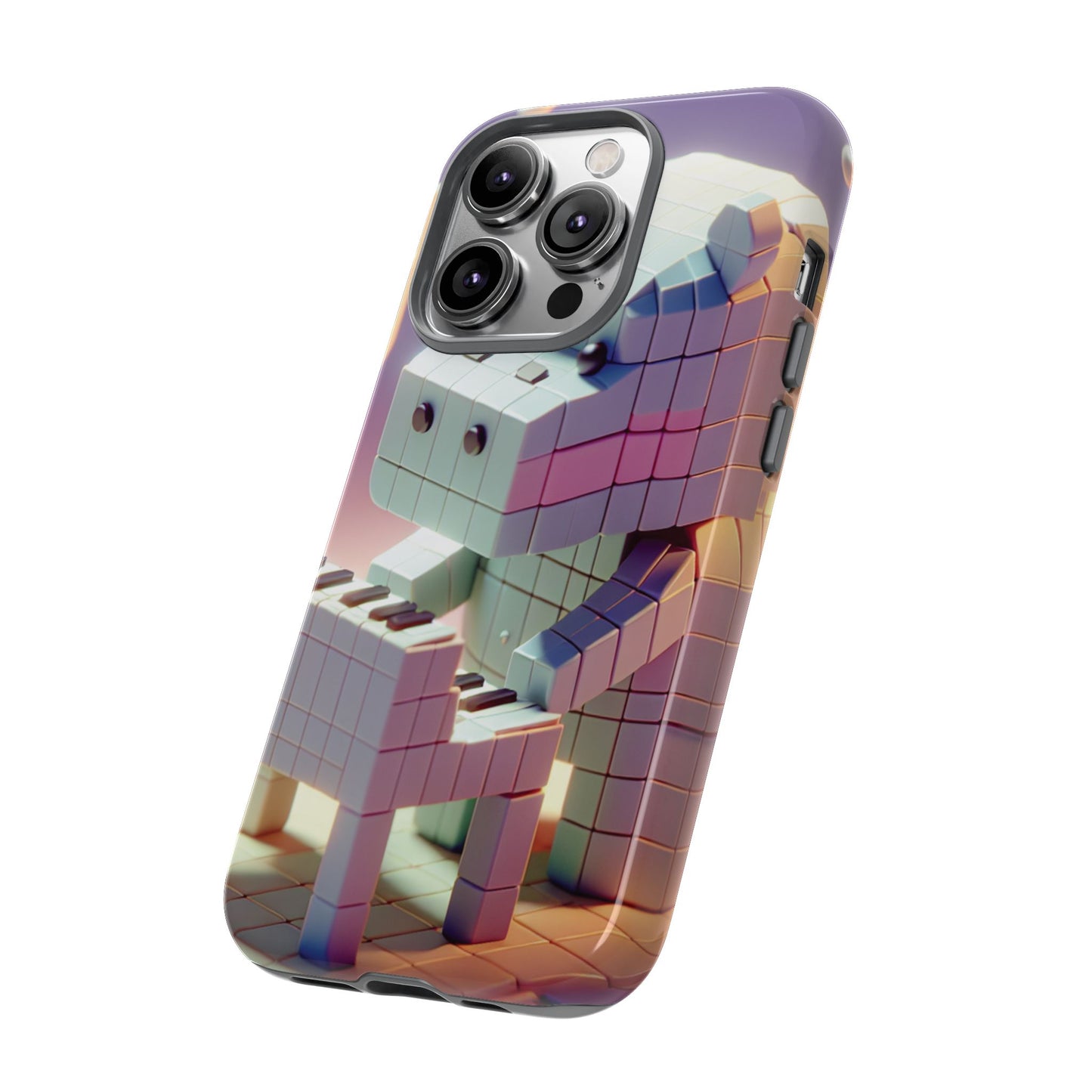 Cube Piano Piggy Ultra-Tough Phone Case