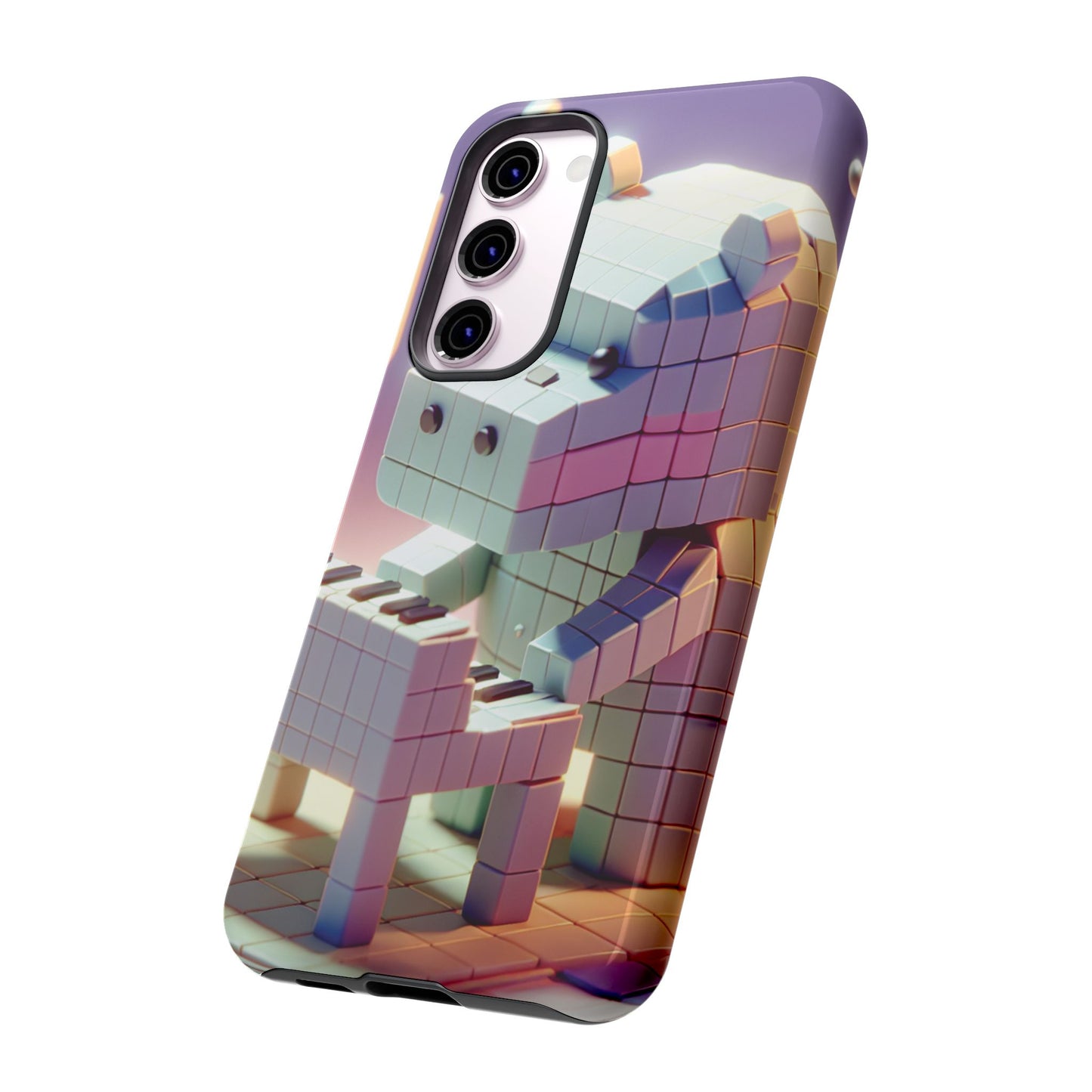 Cube Piano Piggy Ultra-Tough Phone Case