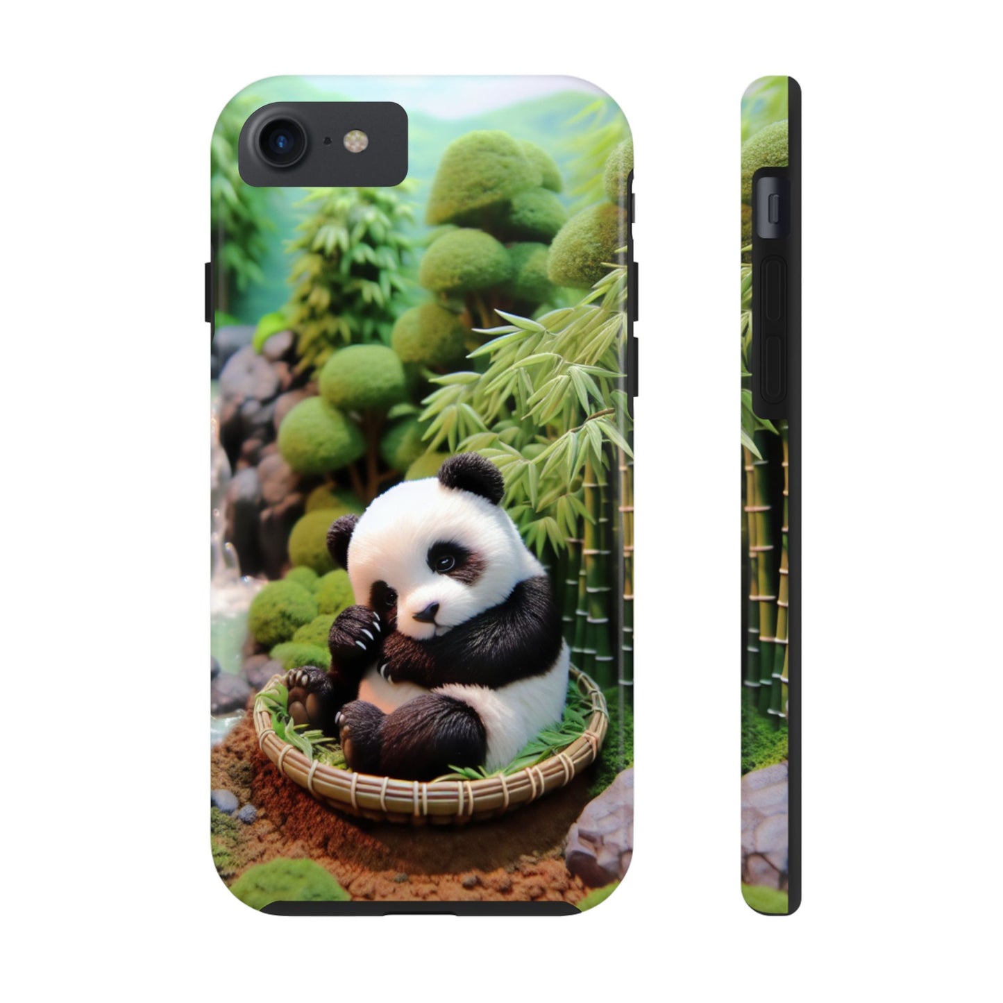 Cute Panda Ultra-Tough Phone Case