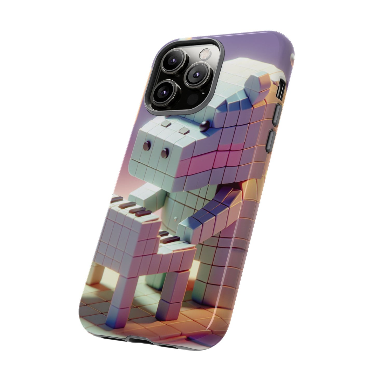 Cube Piano Piggy Ultra-Tough Phone Case