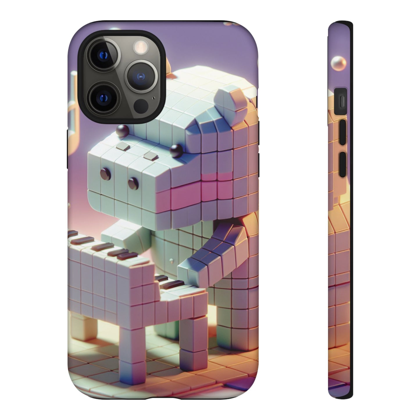 Cube Piano Piggy Ultra-Tough Phone Case