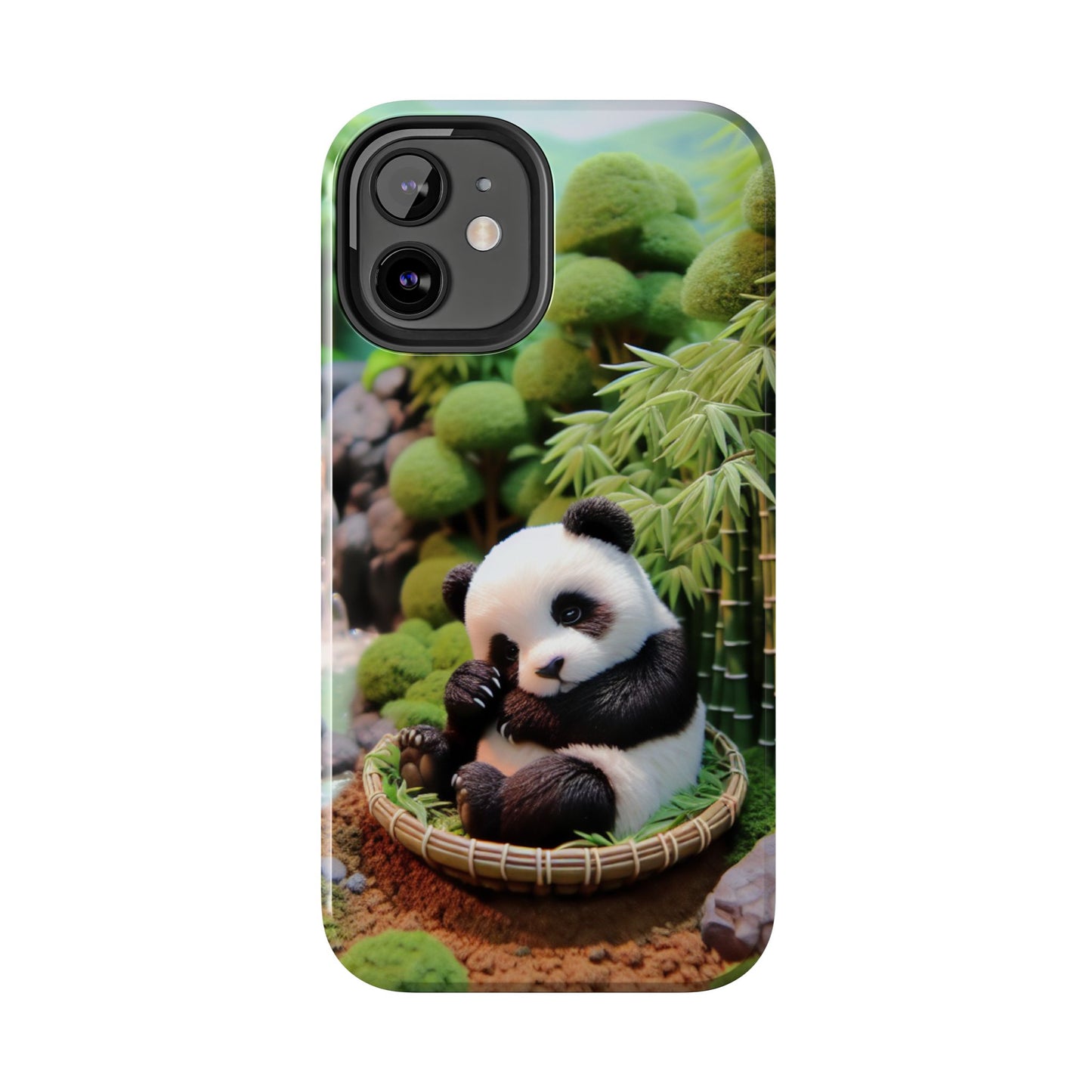 Cute Panda Ultra-Tough Phone Case