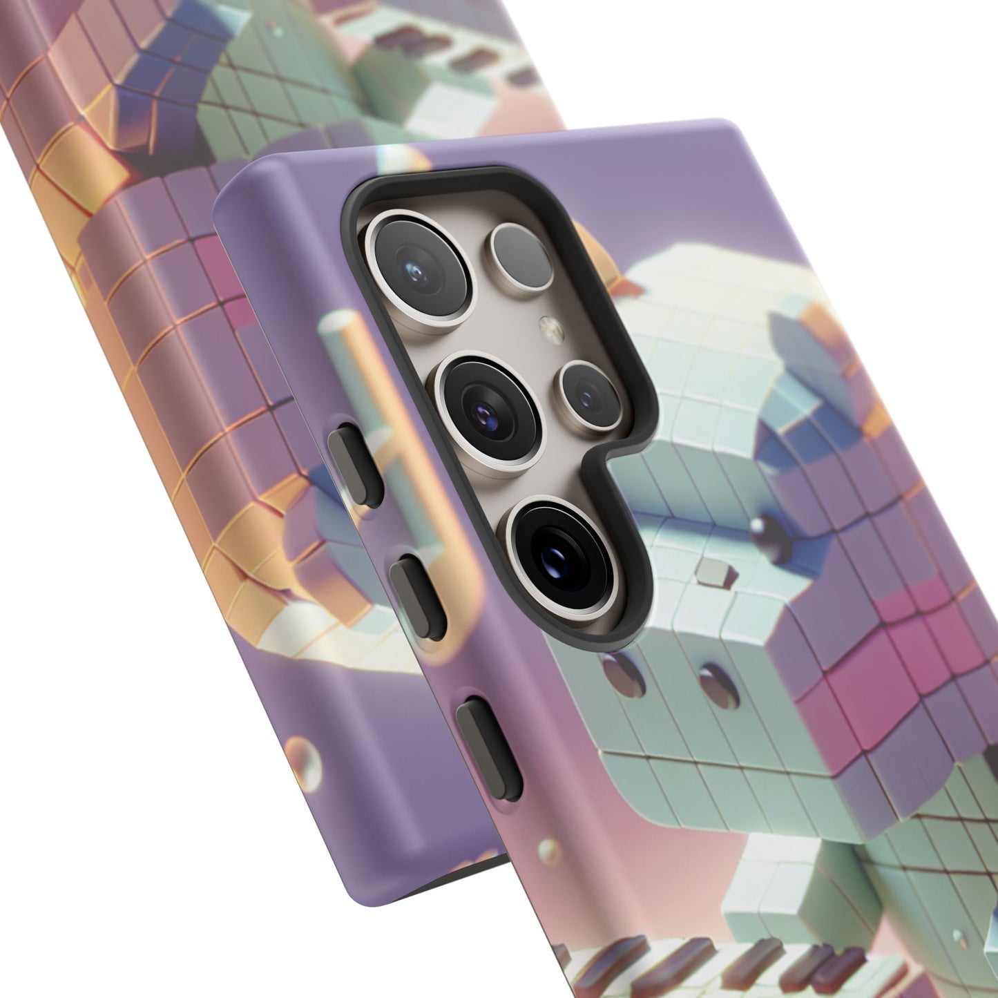 Cube Piano Piggy Ultra-Tough Phone Case