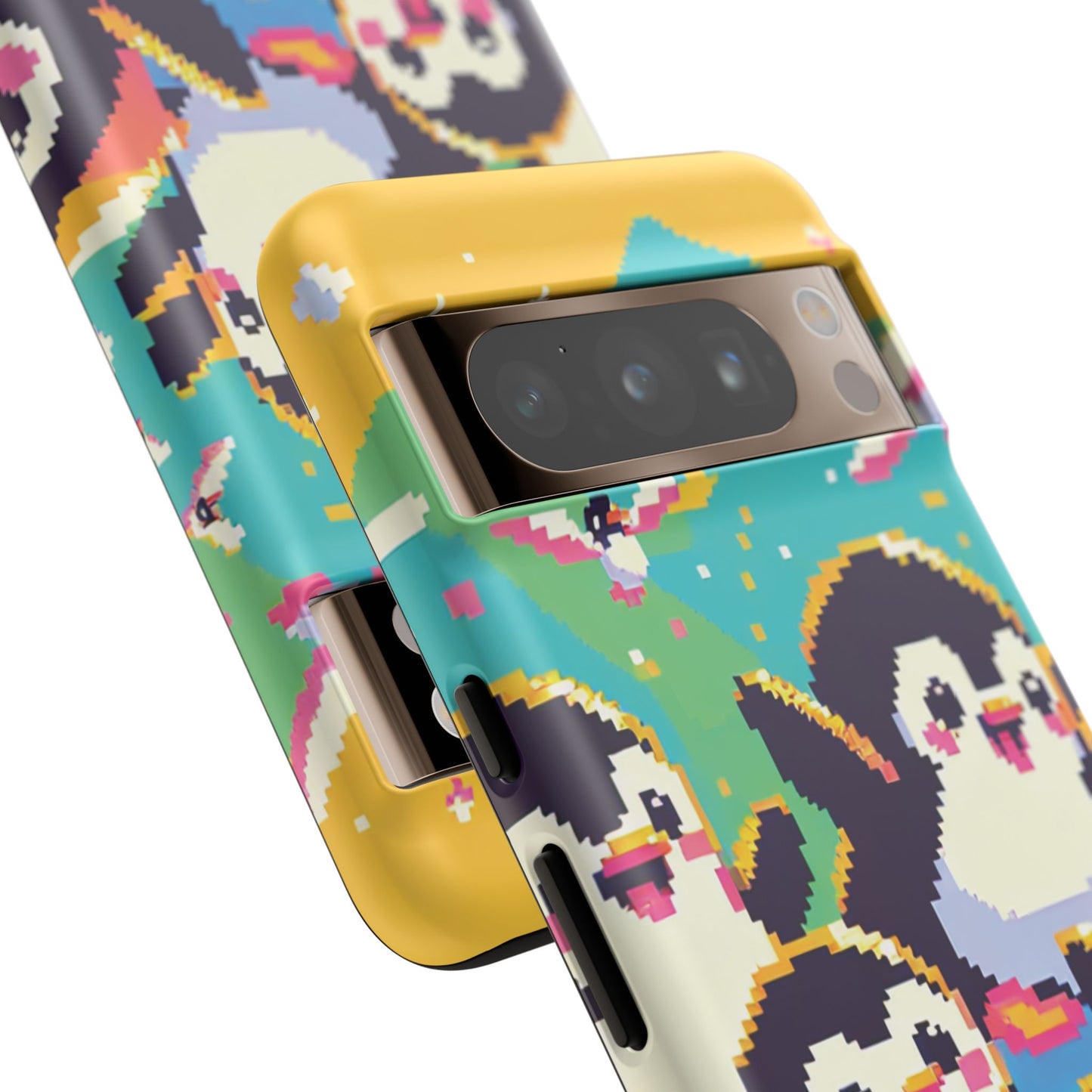 Cute Pixel Penguin Ultra-Tough Phone Case