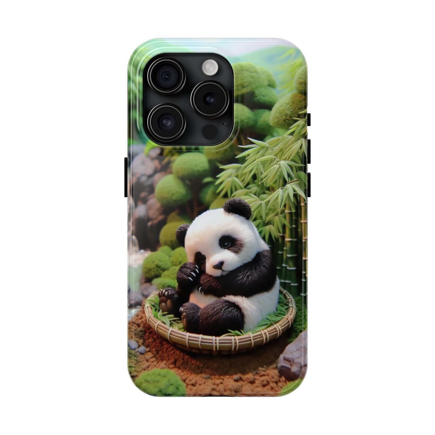 Cute Panda Ultra-Tough Phone Case