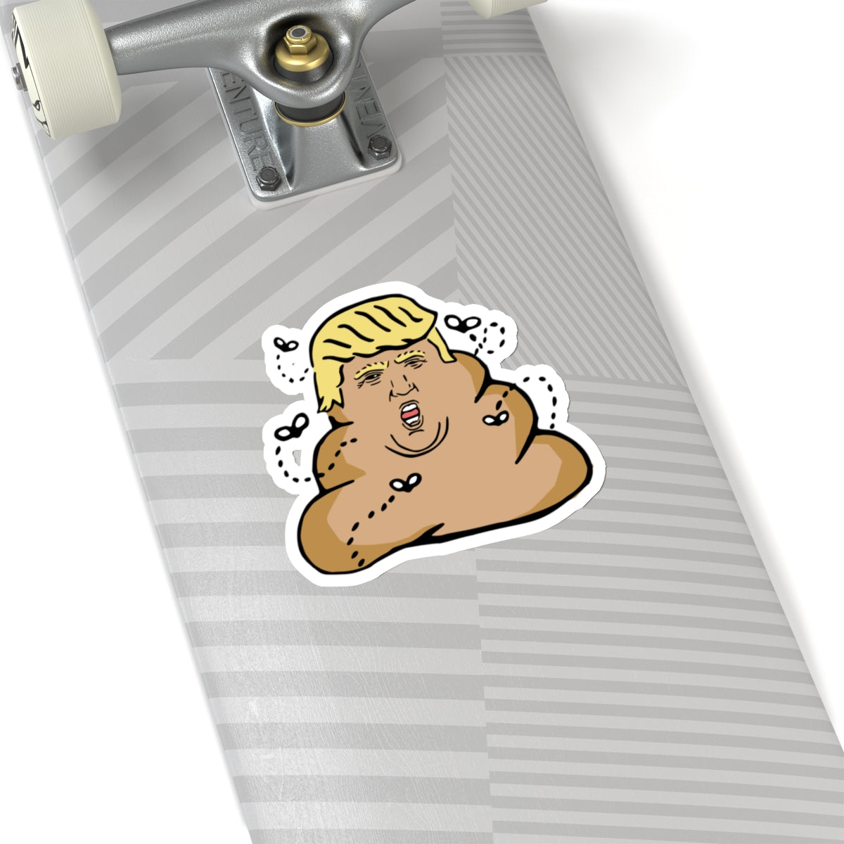 Donald Trump Poop Vinyl Sticker