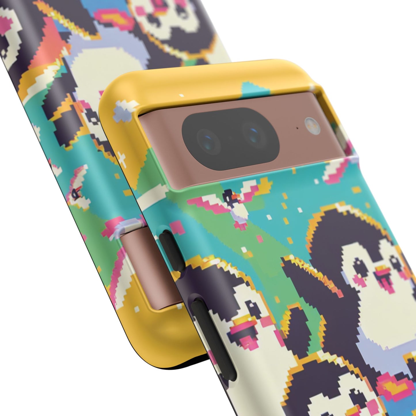 Cute Pixel Penguin Ultra-Tough Phone Case