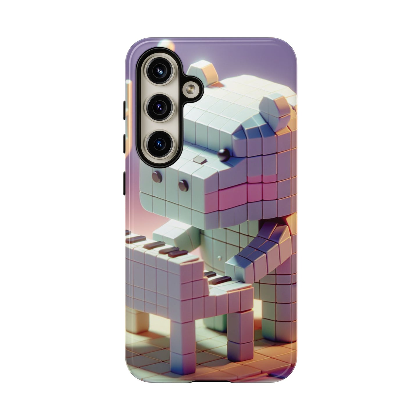 Cube Piano Piggy Ultra-Tough Phone Case