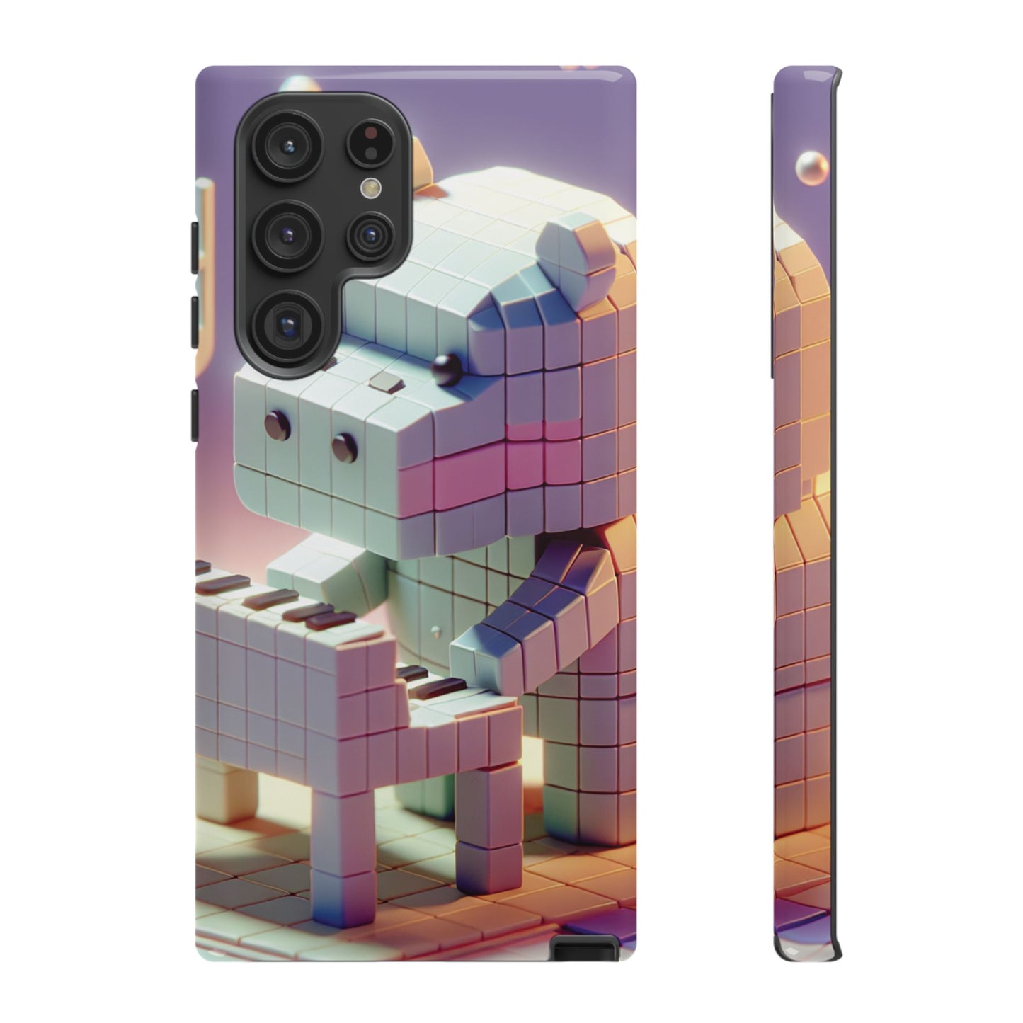 Cube Piano Piggy Ultra-Tough Phone Case