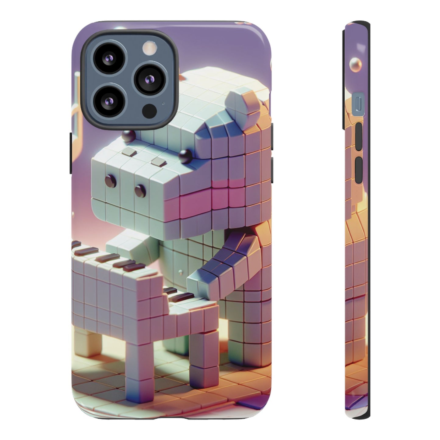 Cube Piano Piggy Ultra-Tough Phone Case