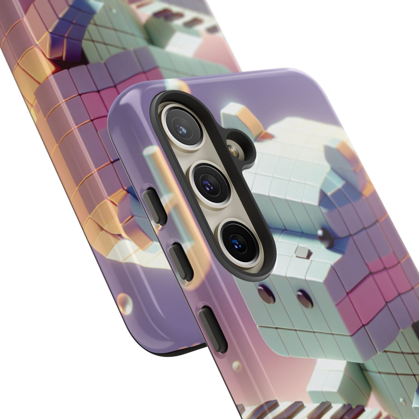 Cube Piano Piggy Ultra-Tough Phone Case