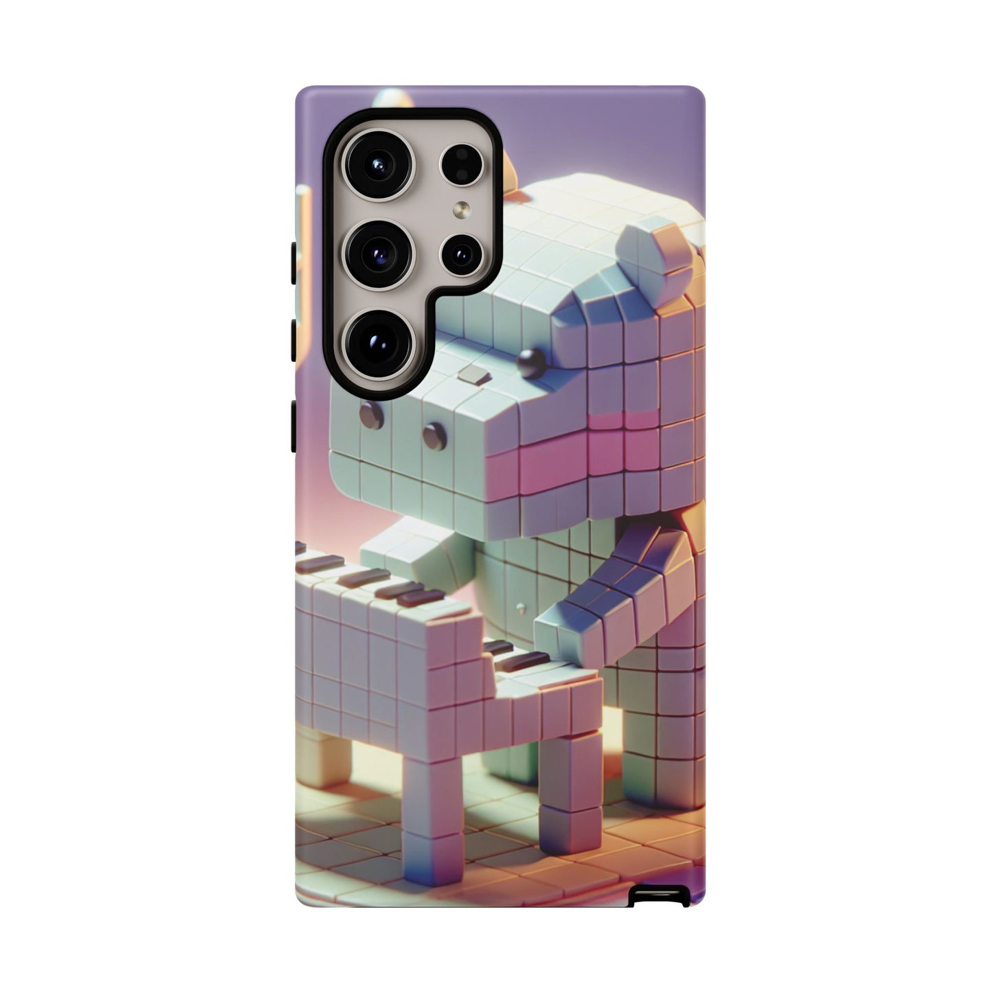 Cube Piano Piggy Ultra-Tough Phone Case