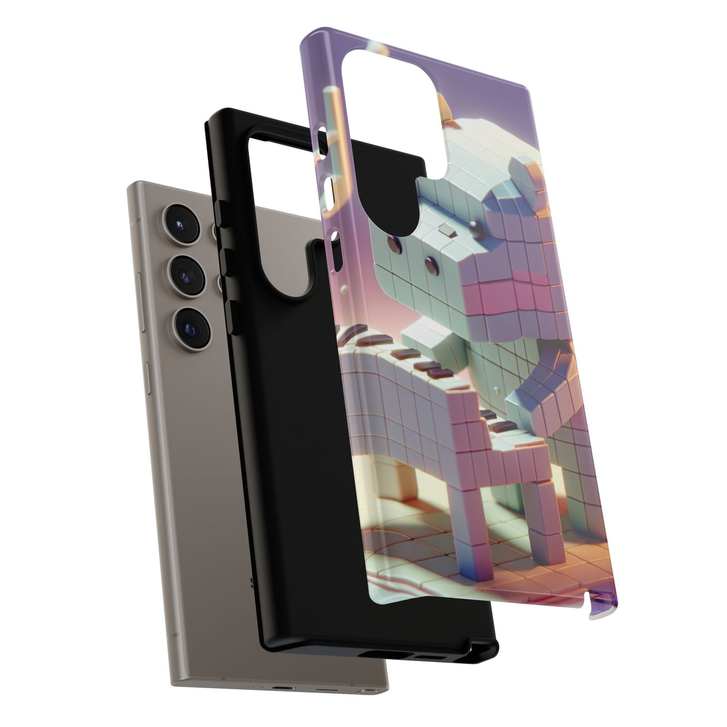 Cube Piano Piggy Ultra-Tough Phone Case