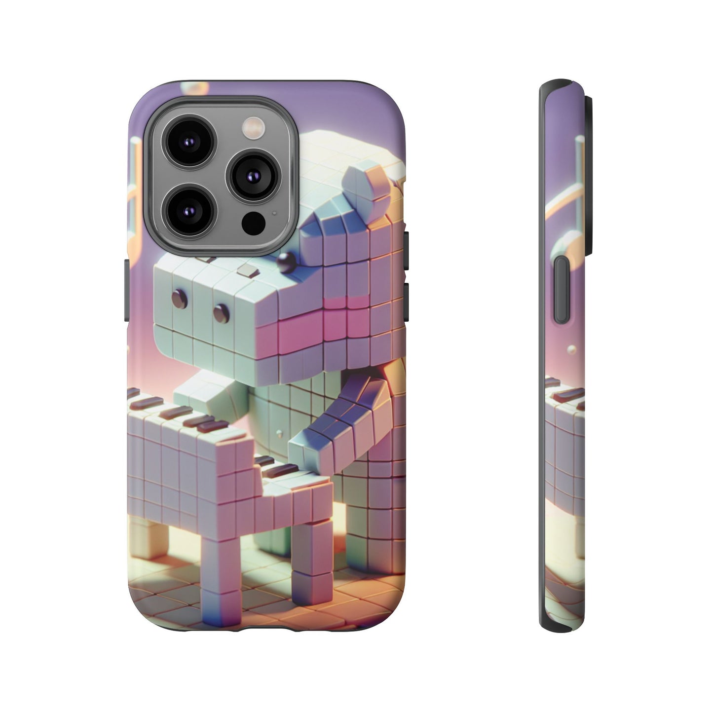 Cube Piano Piggy Ultra-Tough Phone Case