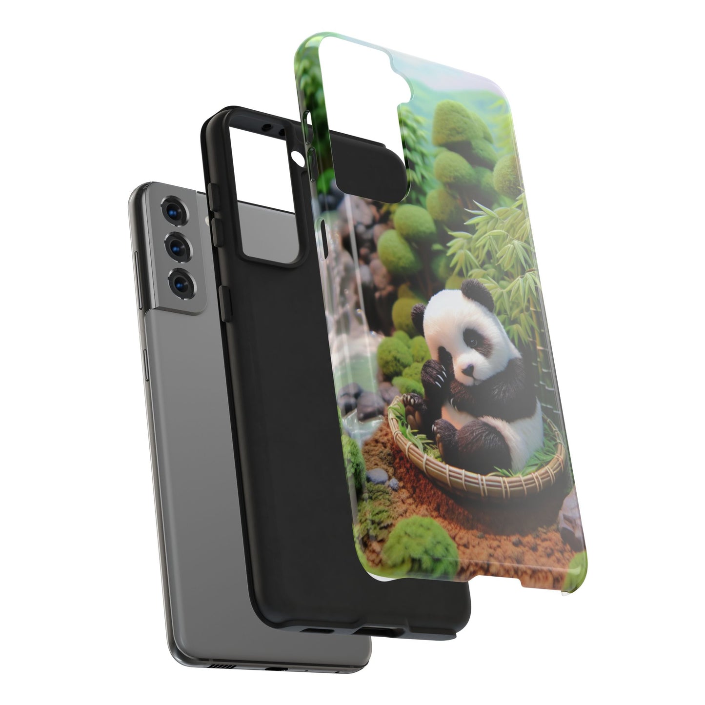 Cute Panda Ultra-Tough Phone Case