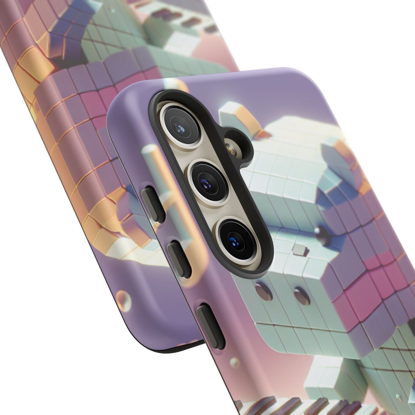 Cube Piano Piggy Ultra-Tough Phone Case