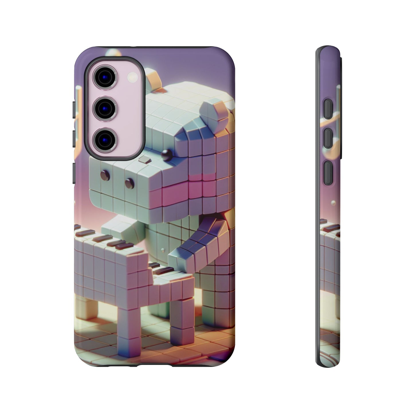 Cube Piano Piggy Ultra-Tough Phone Case