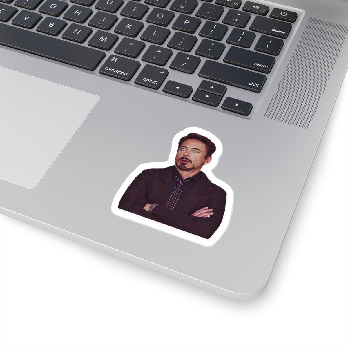 Robert Downey Jr. Eye-Roll Meme Vinyl Sticker